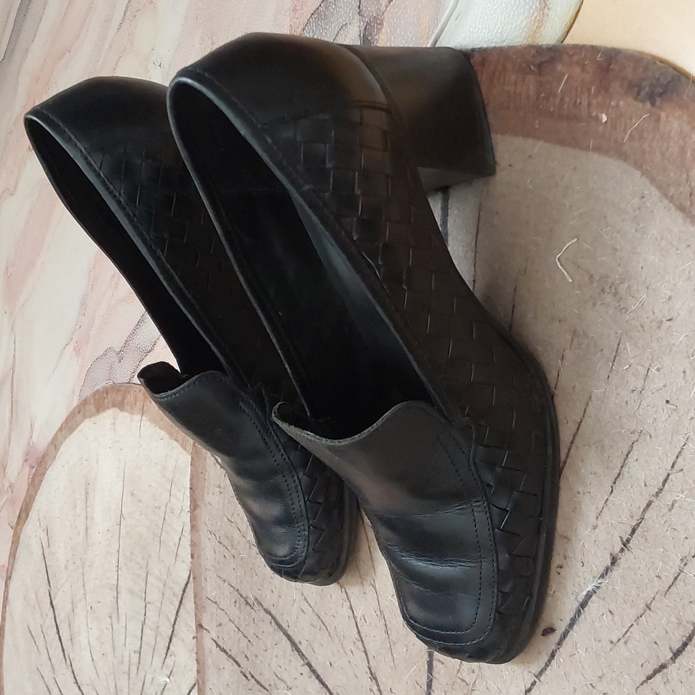 Nicole made in Brazil stacked heel loafer